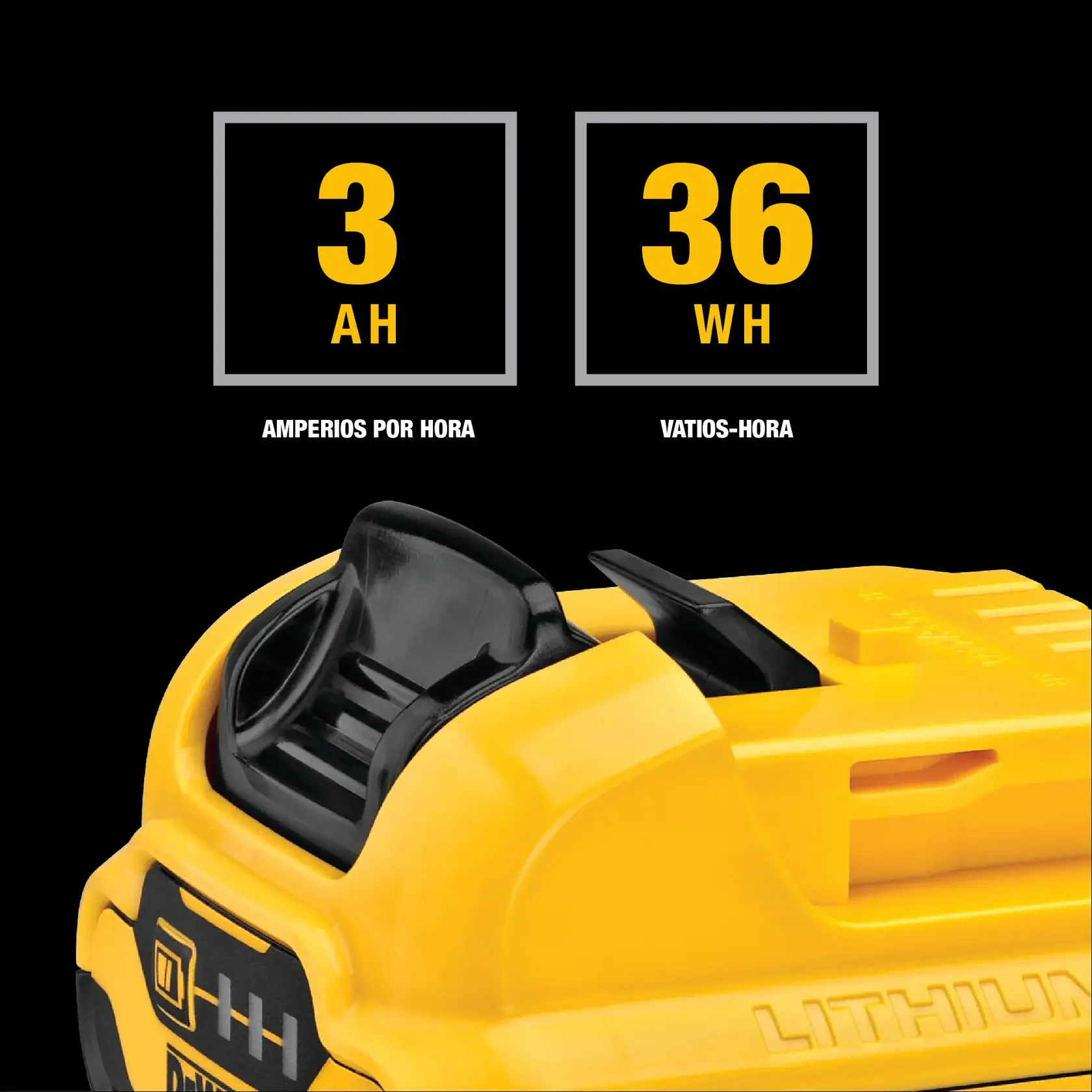 Batería carril XR 12V Li-Ion 3Ah