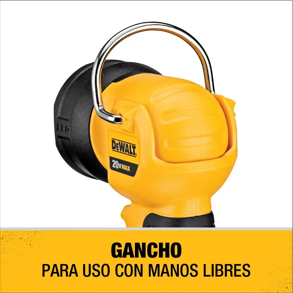 Linterna cabeza rotativa XR 18V sin cargador/batería