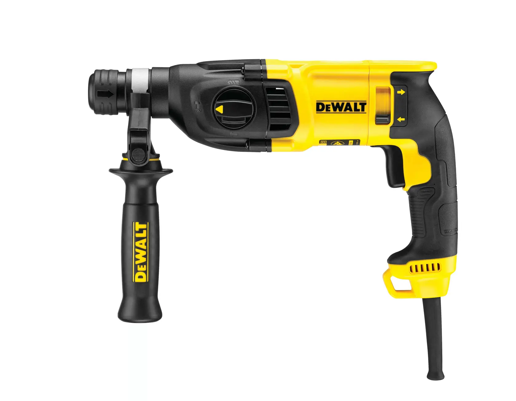 Martillo rotativo DEWALT amarillo-negro, SKUs D25133KB2, D25133K-AR, D25133K-B2, D25133K-B2C, D25133KBR, D25133K