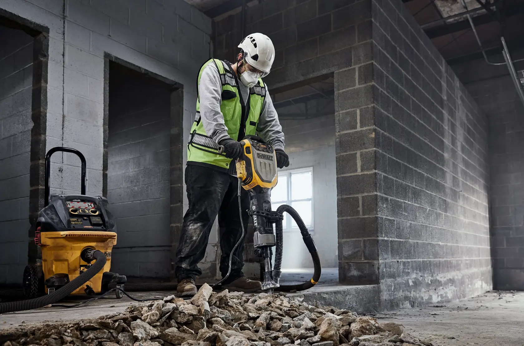 38 lbs breaker chipping concrete