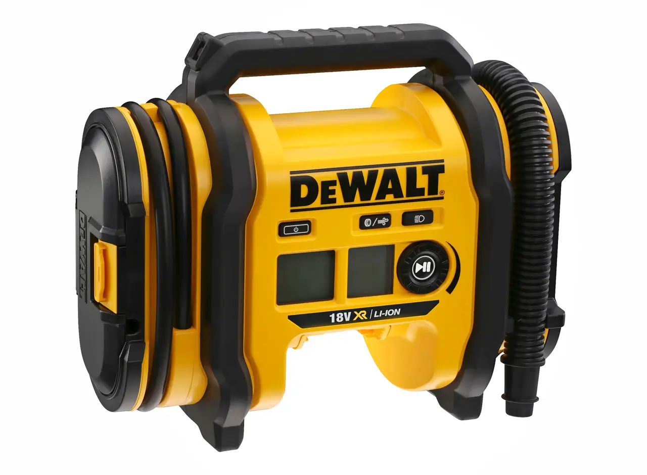 DeWalt Inflador de aire XR 18V y 12V coche - sin cargador/batería · DCC018N-XJ