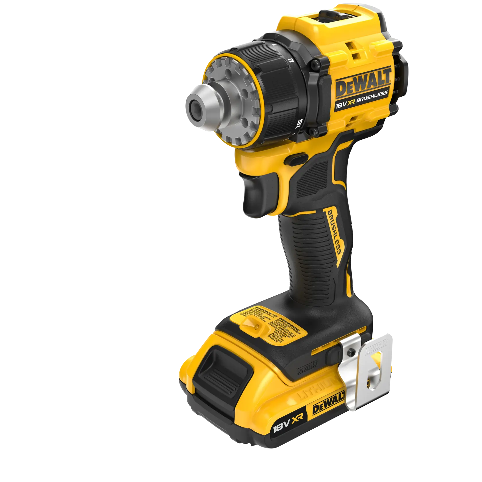 Taladro inalámbrico DEWALT amarillo. SKUs: DCD803D2T-QW, DCD803D2T. Categoría: Fotografía.
