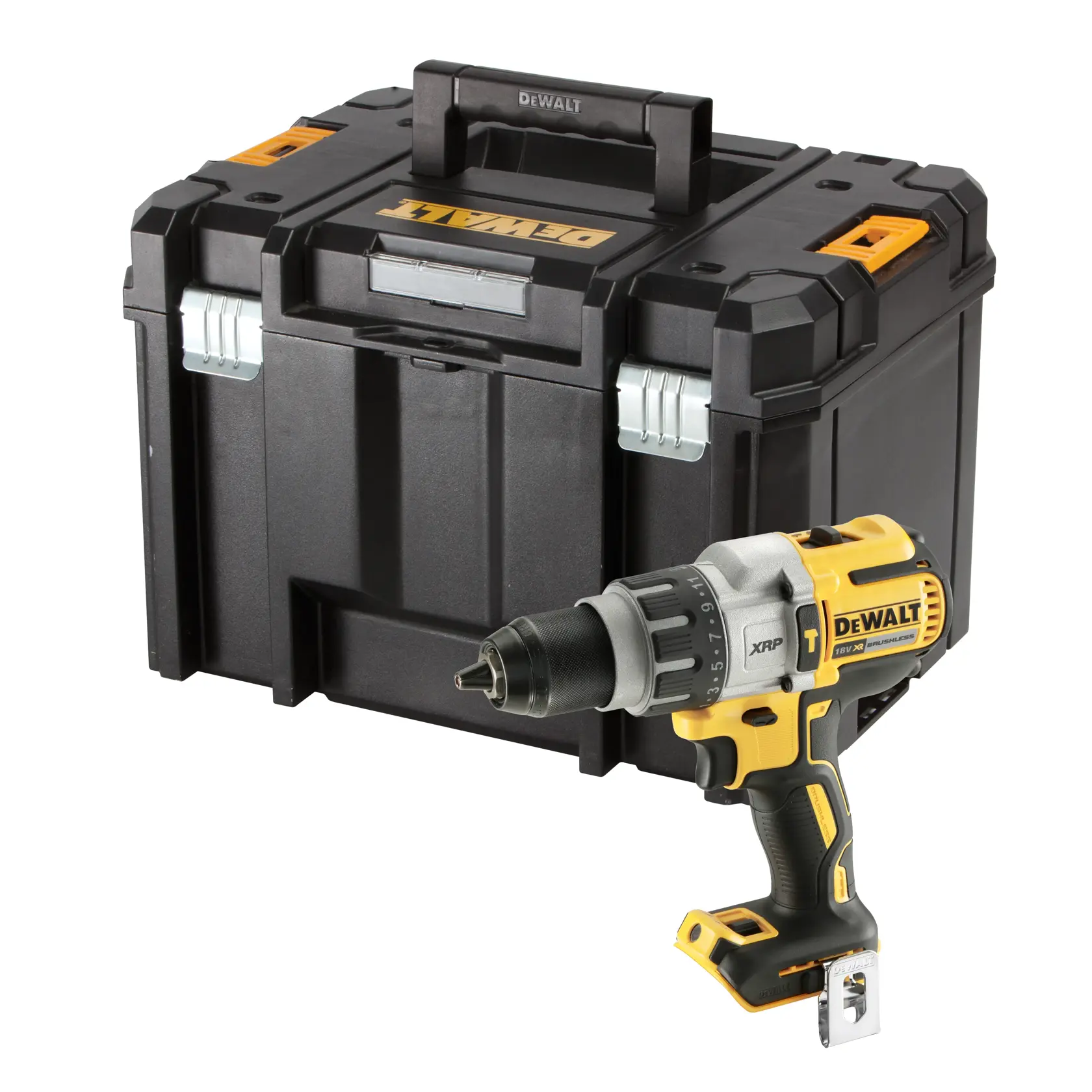 Taladro Percutor sin escobillas XR 18V XRP 95Nm sin cargador/batería
