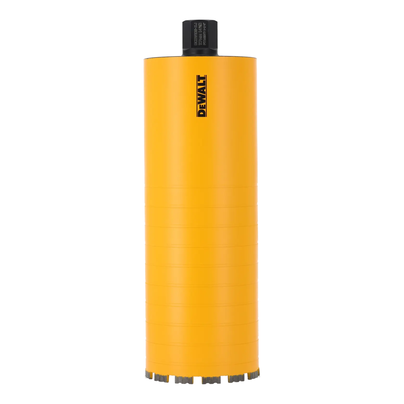 Corona de diamante para hormigón Ø117mmx450mm
