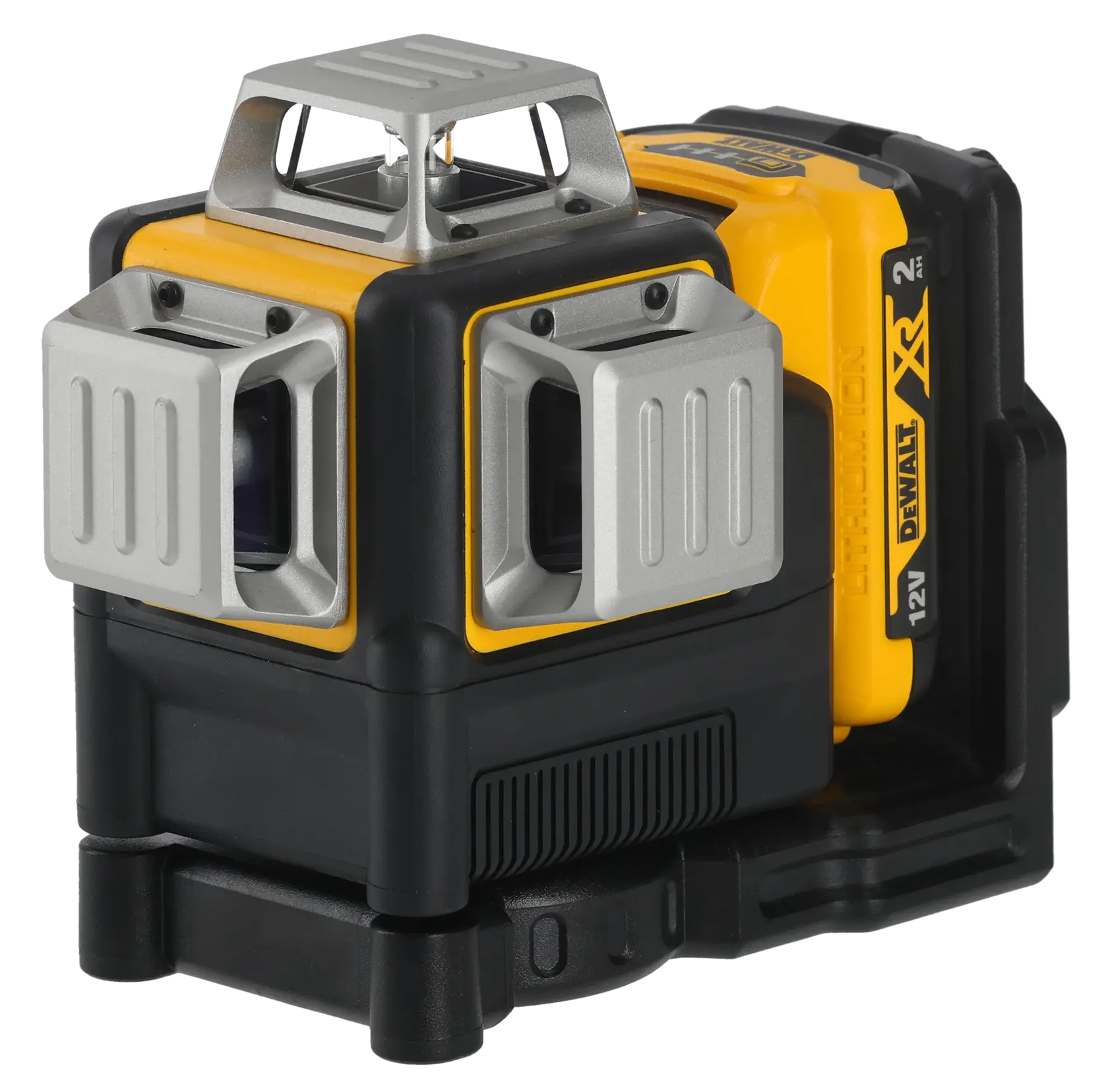 Nivel Láser autonivelante VERDE de 3 líneas 360° XR 12V con batería Li-Ion 2Ah