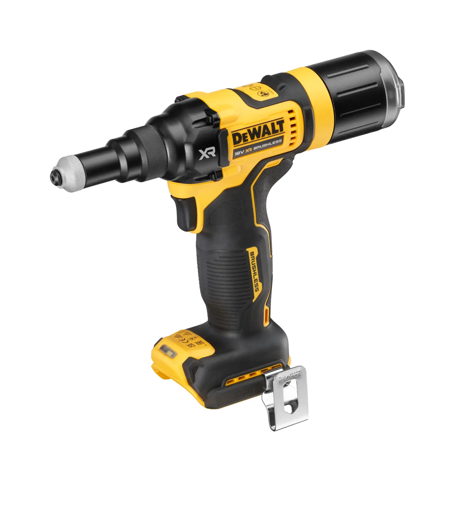 Remachadora sin escobillas 4,8mm XR 18V sin batería/cargador