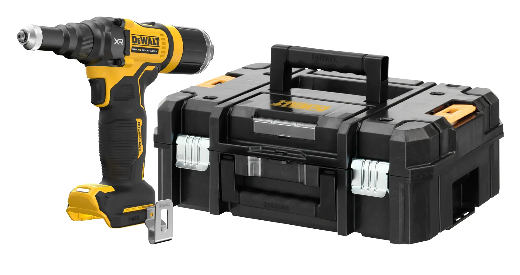 Remachadora sin escobillas 4,8mm XR 18V sin batería/cargador