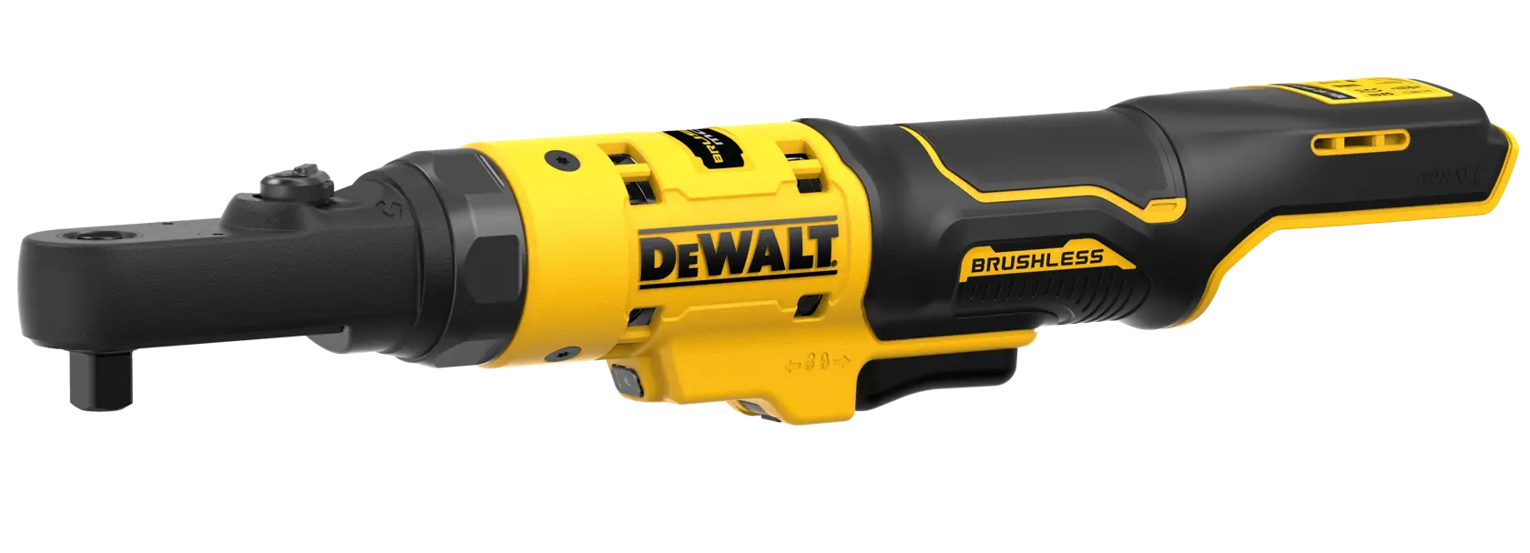 Trinquete con cabeza sellada de 3/8“ y 1/4“ sin escobillas XR de 12 V - Unidad desnuda
