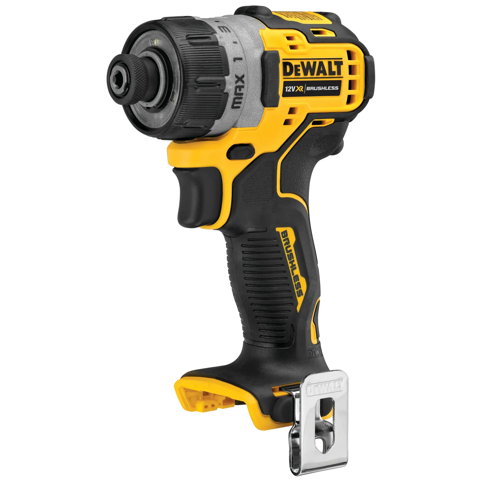 Atornillador sin escobillas XR 12V sin cargador/batería