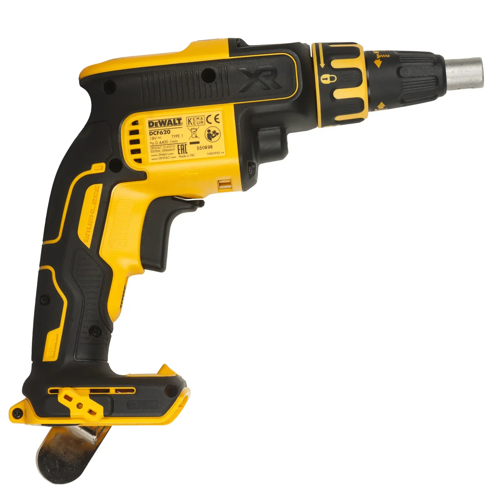Atornillador Panel yeso XR 18V sin cargador/batería con maletín TSTAK