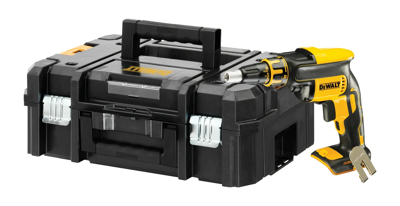 Atornillador Panel yeso XR 18V sin cargador/batería con maletín TSTAK