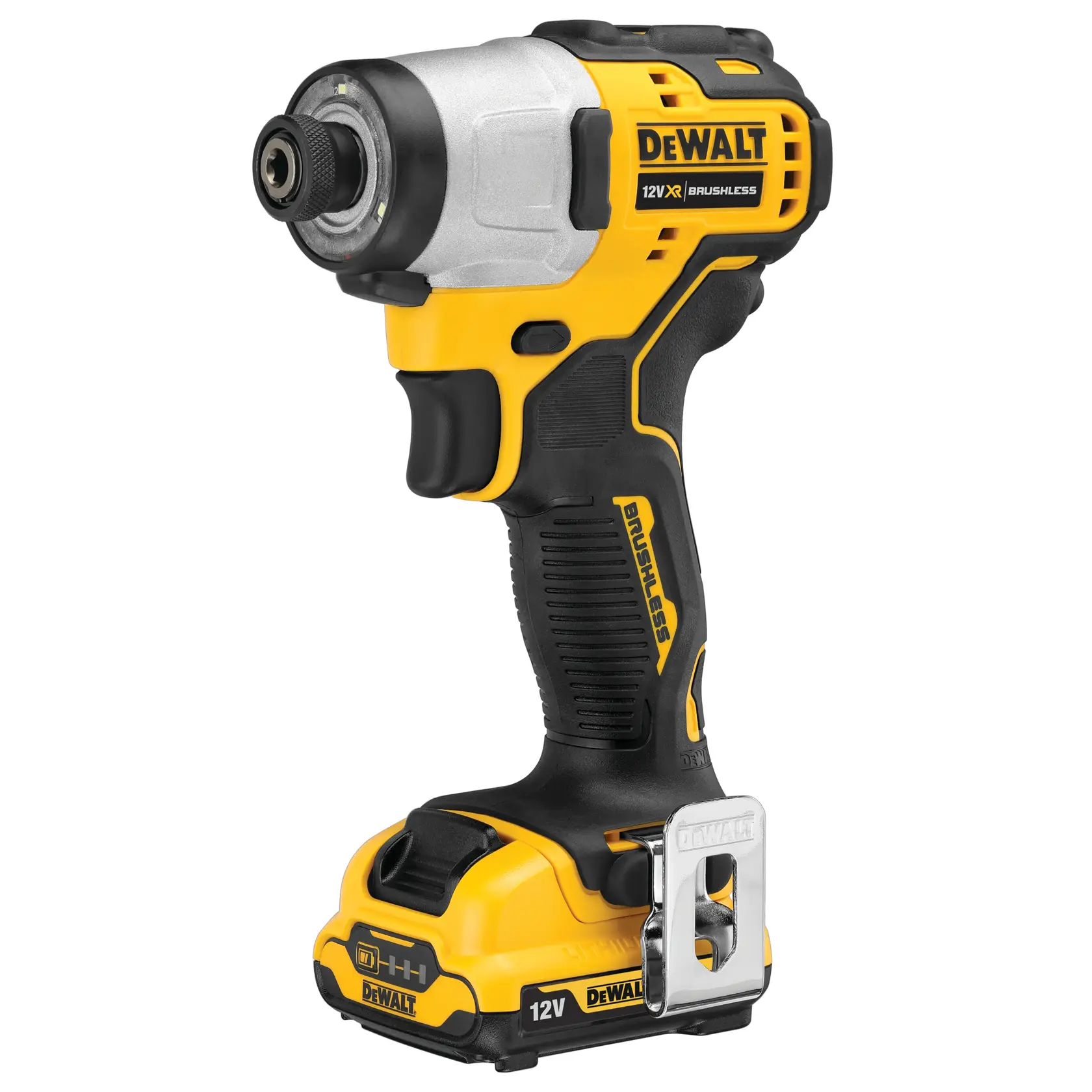 Atornillador de Impacto sin escobillas XR 12V Li-Ion 2Ah