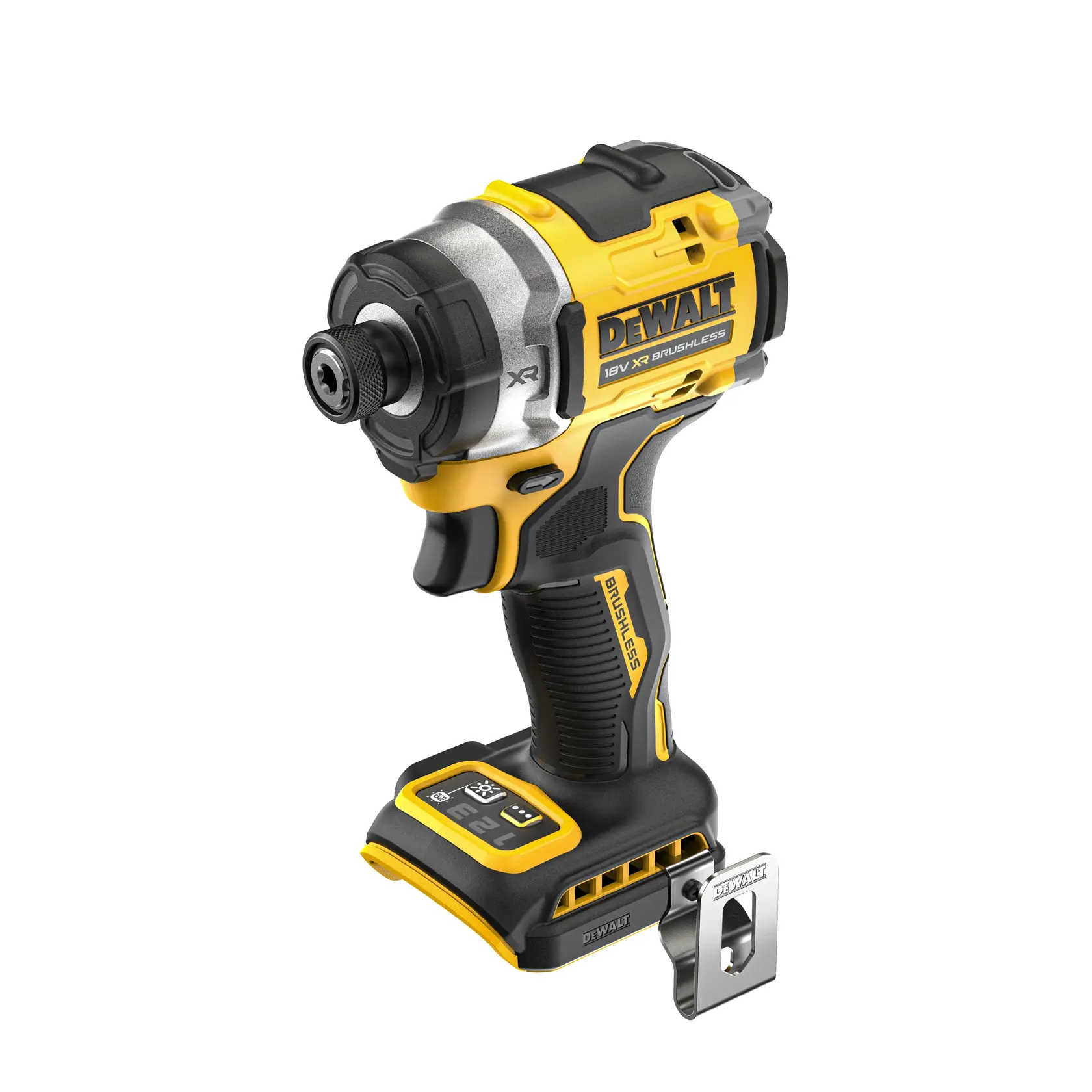 Atornillador Impacto compacto sin escobillas XR 18V 1/4“ 282Nm sin cargador/batería con maletín TSTAK