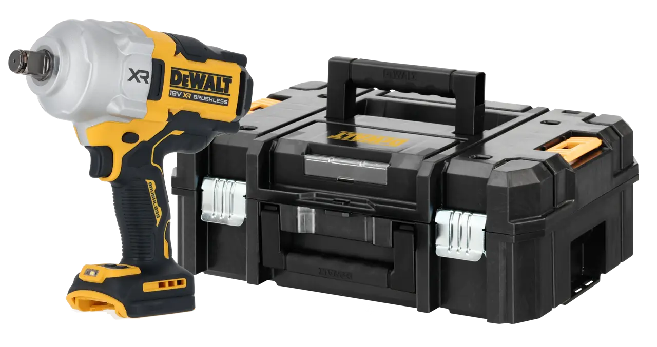 DeWalt Llave Impacto sin escobillas XR 18V 3/4" Alto Par 1.925Nm sin cargador/batería con maletín TSTAK · DCF964NT-XJ