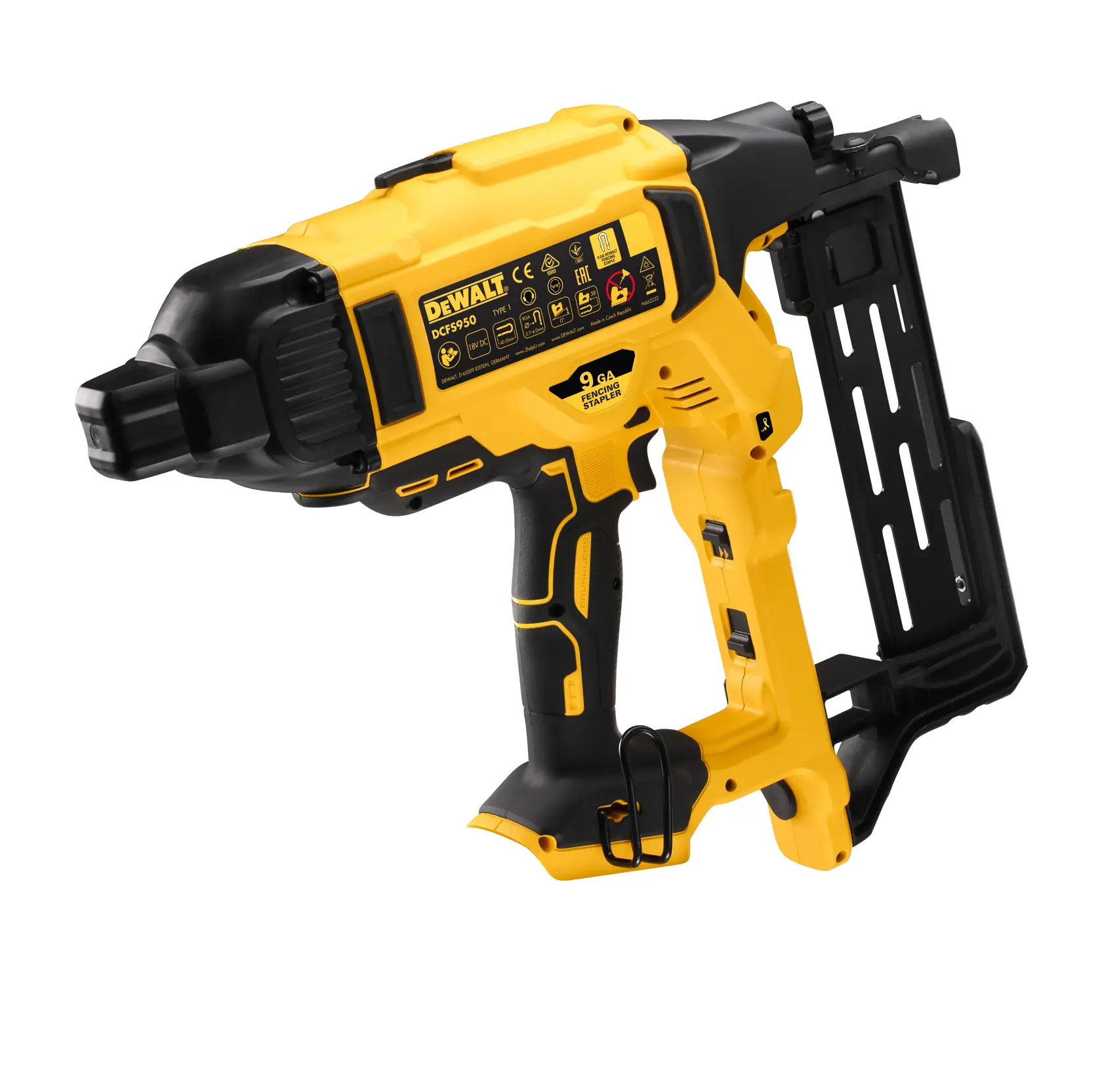 Grapadora de Cercas sin escobillas XR 18V sin cargador/batería