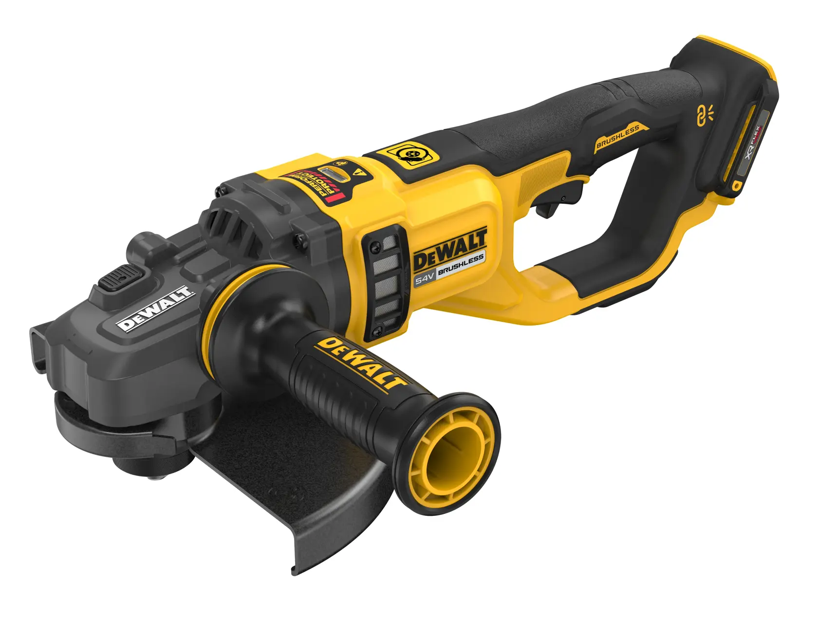 Amoladora sin escobillas XR FLEXVOLT 54V 230mm sin batería/cargador
