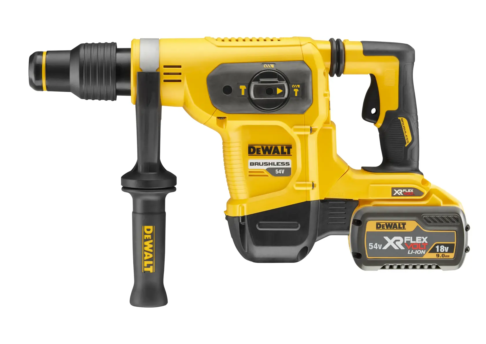 Martillo Electroneumático XR FLEXVOLT 54V Li-Ion 9Ah SDS max® 5kg