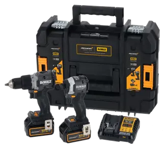 DEWALT DCK200MP2T, DCK200MP2T-XE kit con 2 taladros, cargador y maleta. Categoría fotografía.