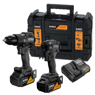 Kit Mclaren Xr 18V Taladro Percutor , Atornillador Impacto 1/4'' , 2 Baterías Li-Ion 5Ah , Maletín Tstak