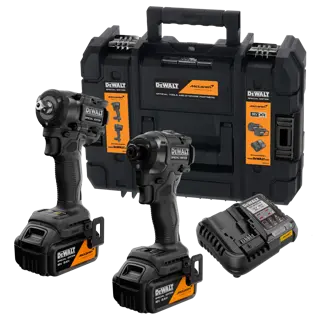 KIT McLaren XR 18V = Atornillador Impacto + Llave de Impacto 1/2'' 406Nm + 2 baterías Li-Ion 5Ah + maletín TSTAK