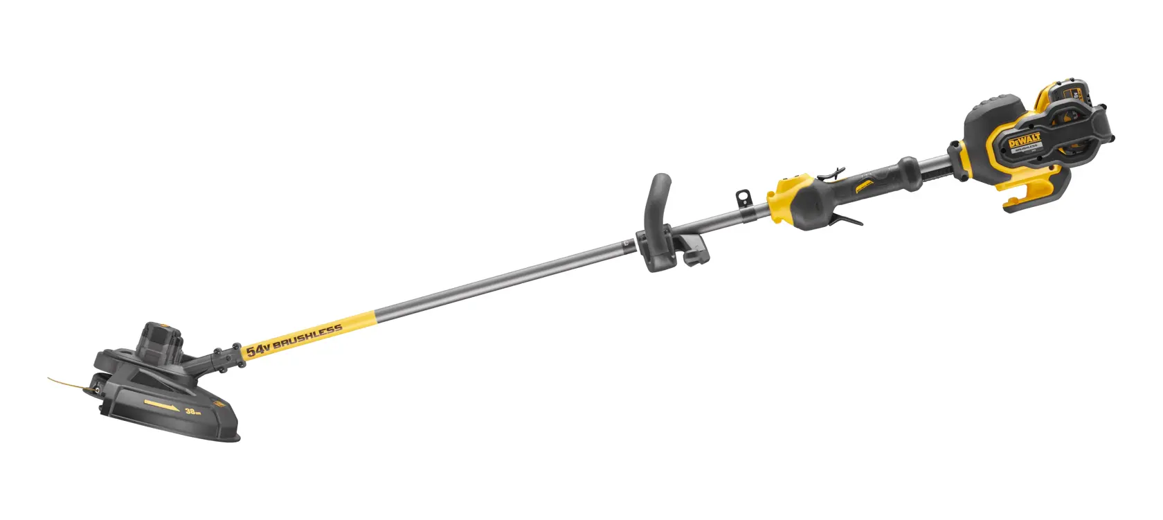 Desbrozadora sin escobillas XR FLEXVOLT con 1 batería 54V/18V Li-Ion 9Ah 38cm