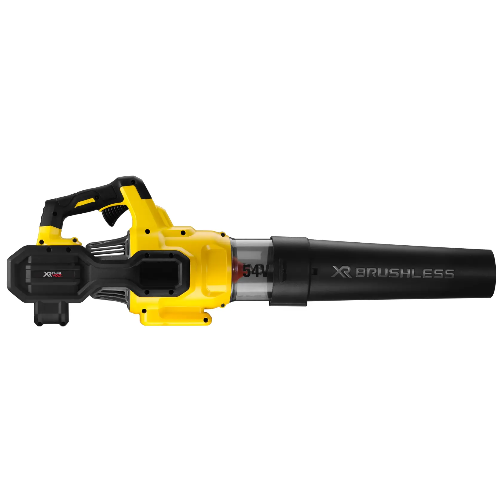 Soplador axial sin escobillas XR FLEXVOLT con 1 batería 54V/18V Li-Ion 3Ah/9Ah
