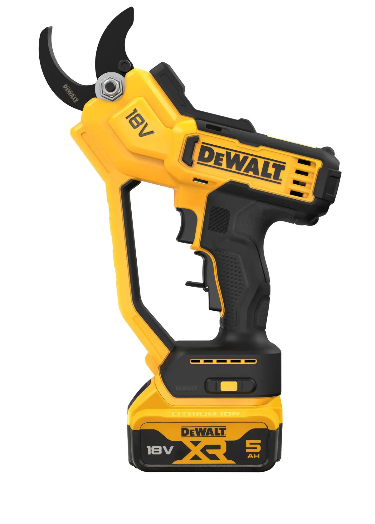 Tijera Podadora de mano XR 18V con 1 batería Li-Ion 5Ah