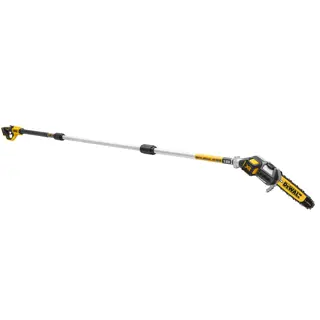 Logotipo de DEWALT en letras negras y audaces centrado sobre un fondo blanco.