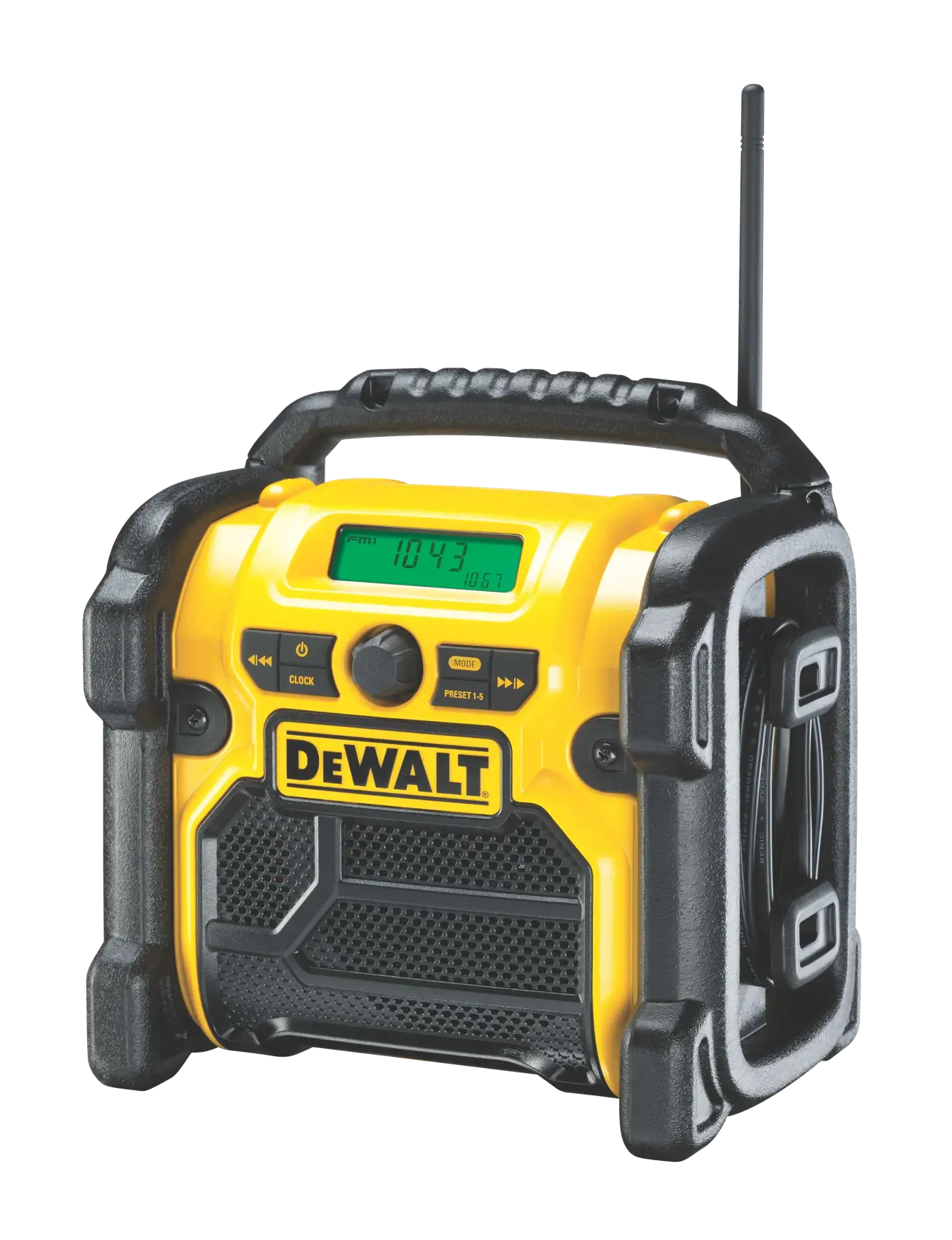 Radio compacta XR con cable o baterías 10.8V, 14.4V y 18V XR Li-Ion