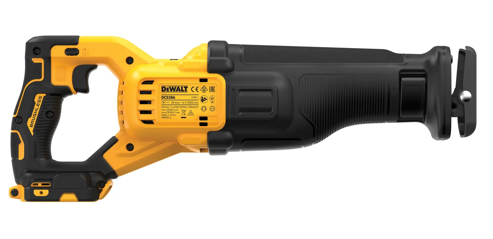 Sierra Sable Compacta sin escobillas XR 18V FV Advantage sin cargador/batería