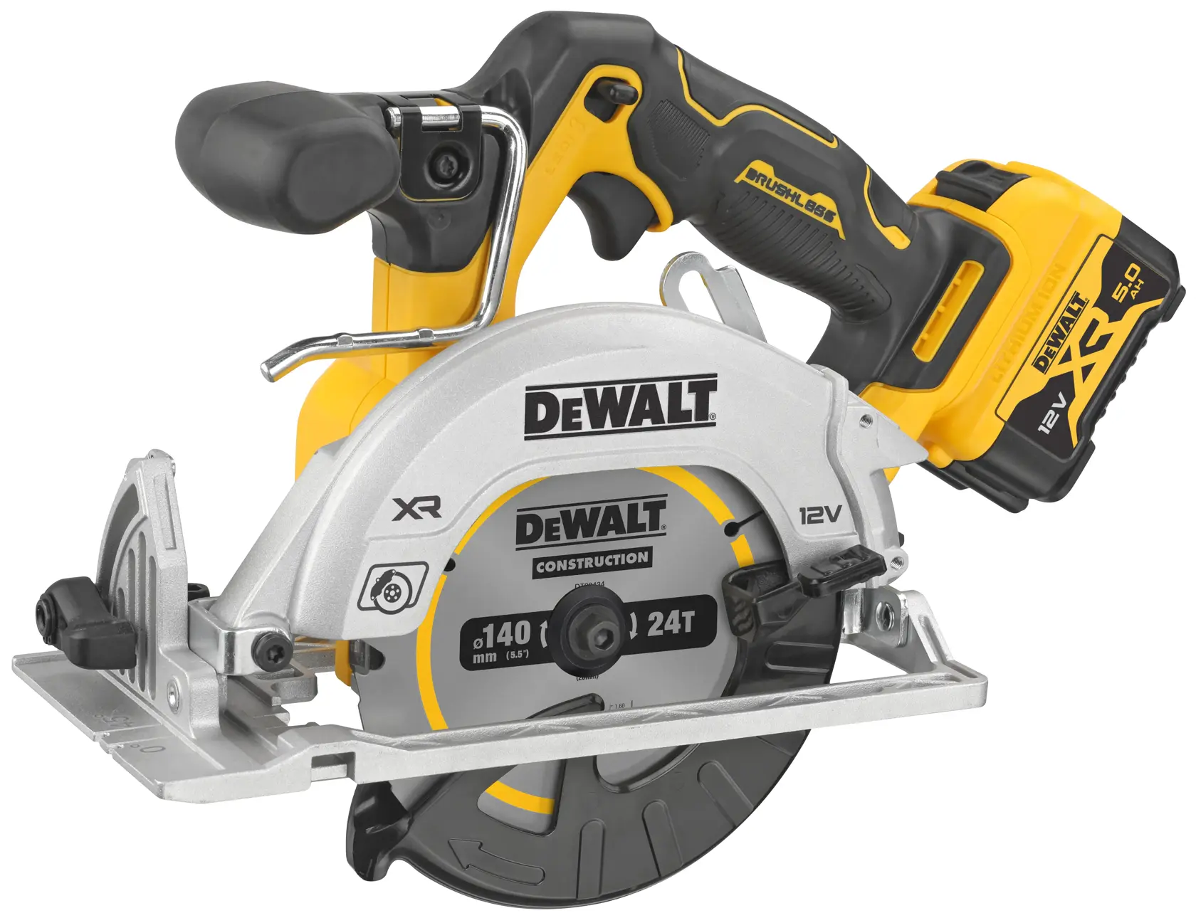 DEWALT sierra inalámbrica, DCS512P2-QW, DCS512P2. Producto de fotografía EMEAANZ.