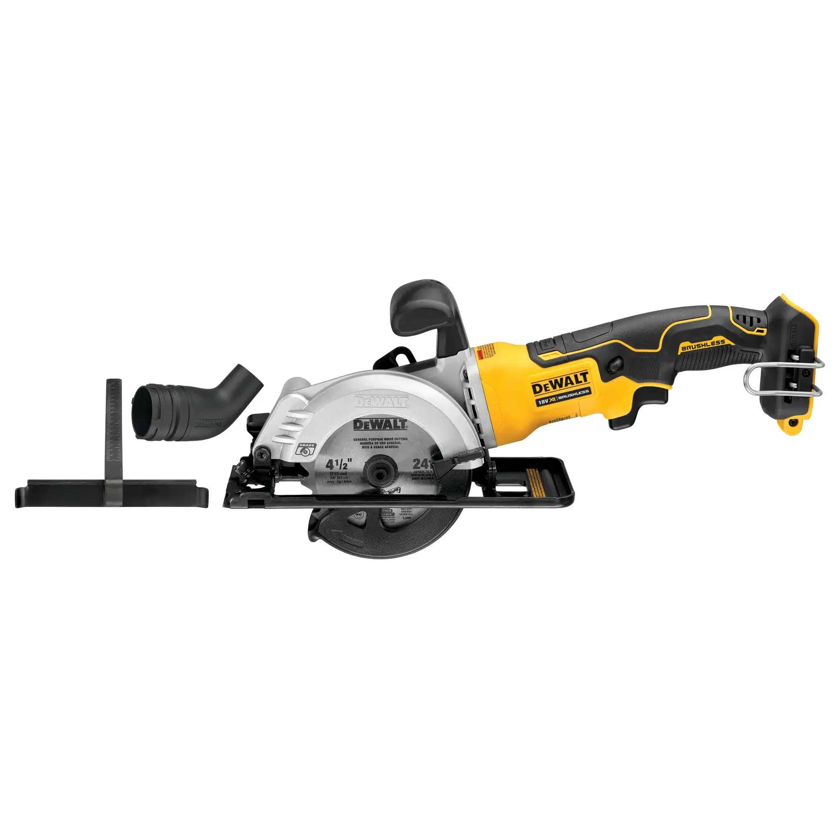 Sierra Circular de mano sin escobillas XR 18V Ø115mm  sin cargador/batería