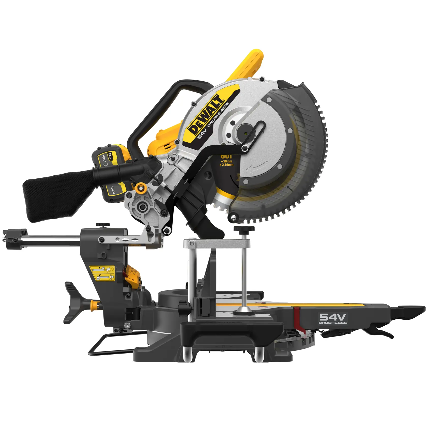Sierra DEWALT DCS781X2-QW y DCS781X2, 54V brushless. Categoría fotografía.