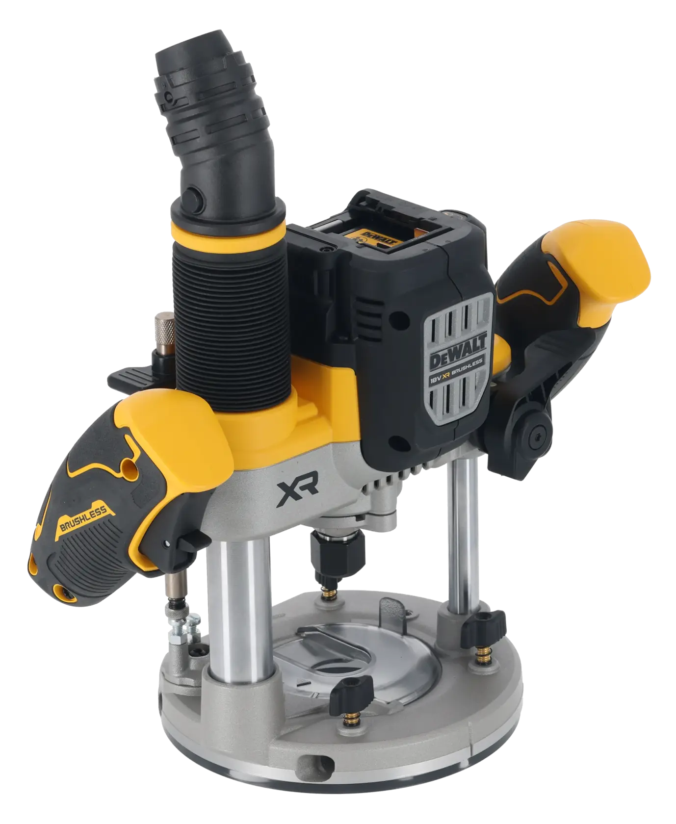 Fresadora sin escobillas XR 18V 12mm / ½“ Electrónica sin cargador/batería con maletín TSTAK