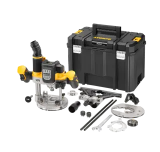 Fresadora sin escobillas XR 18V 12mm / ½“ Electrónica sin cargador/batería con maletín TSTAK