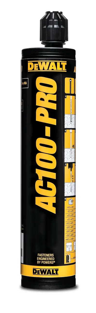 DeWalt Cartuchos AC100-PRO - 300ML · DFC1230050