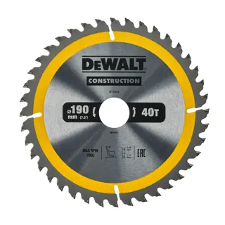 Logotipo de DEWALT en letras negras y audaces centrado sobre un fondo blanco.