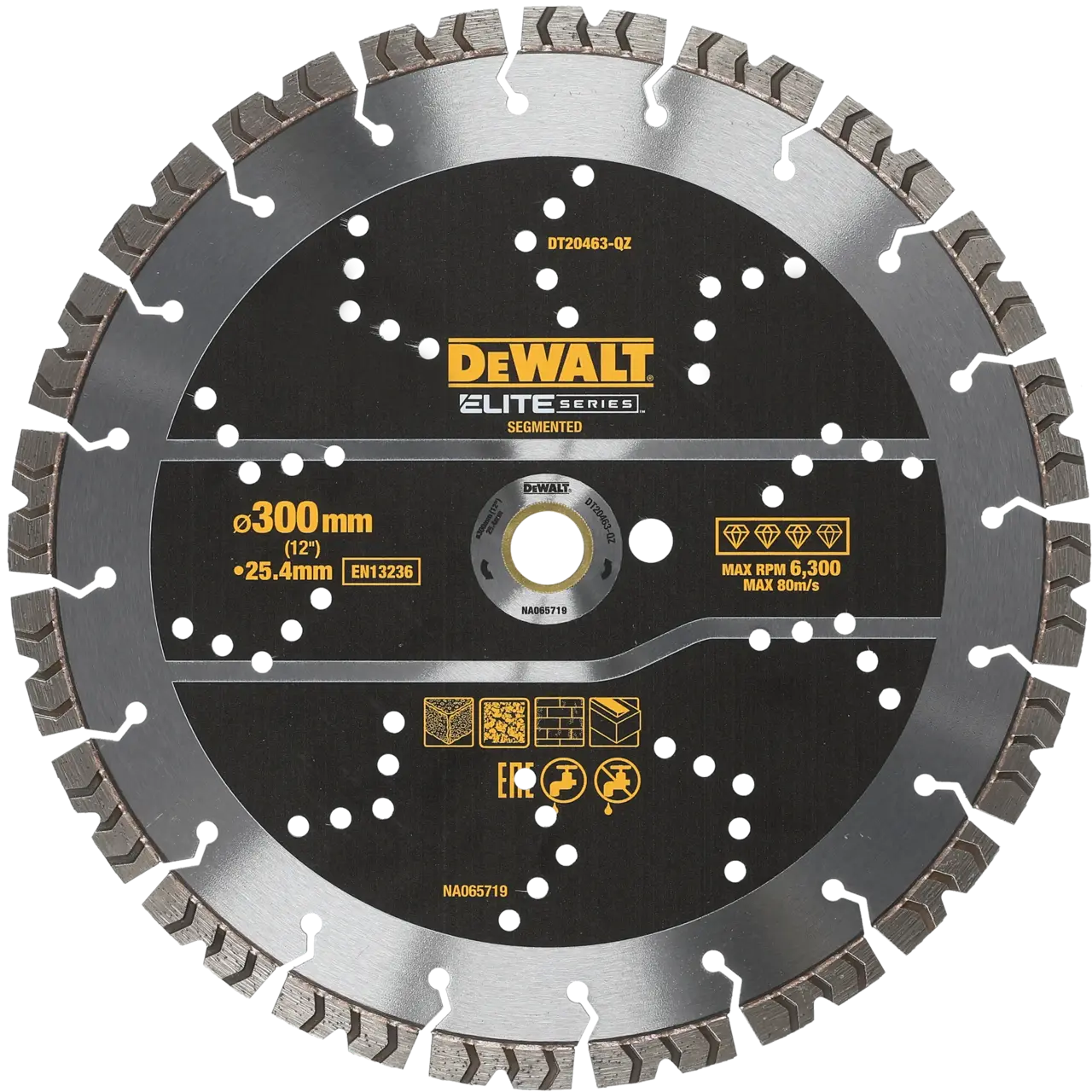 DeWalt Discos de diamante ELITE 305mm - Todos los usos · DT20463-QZ