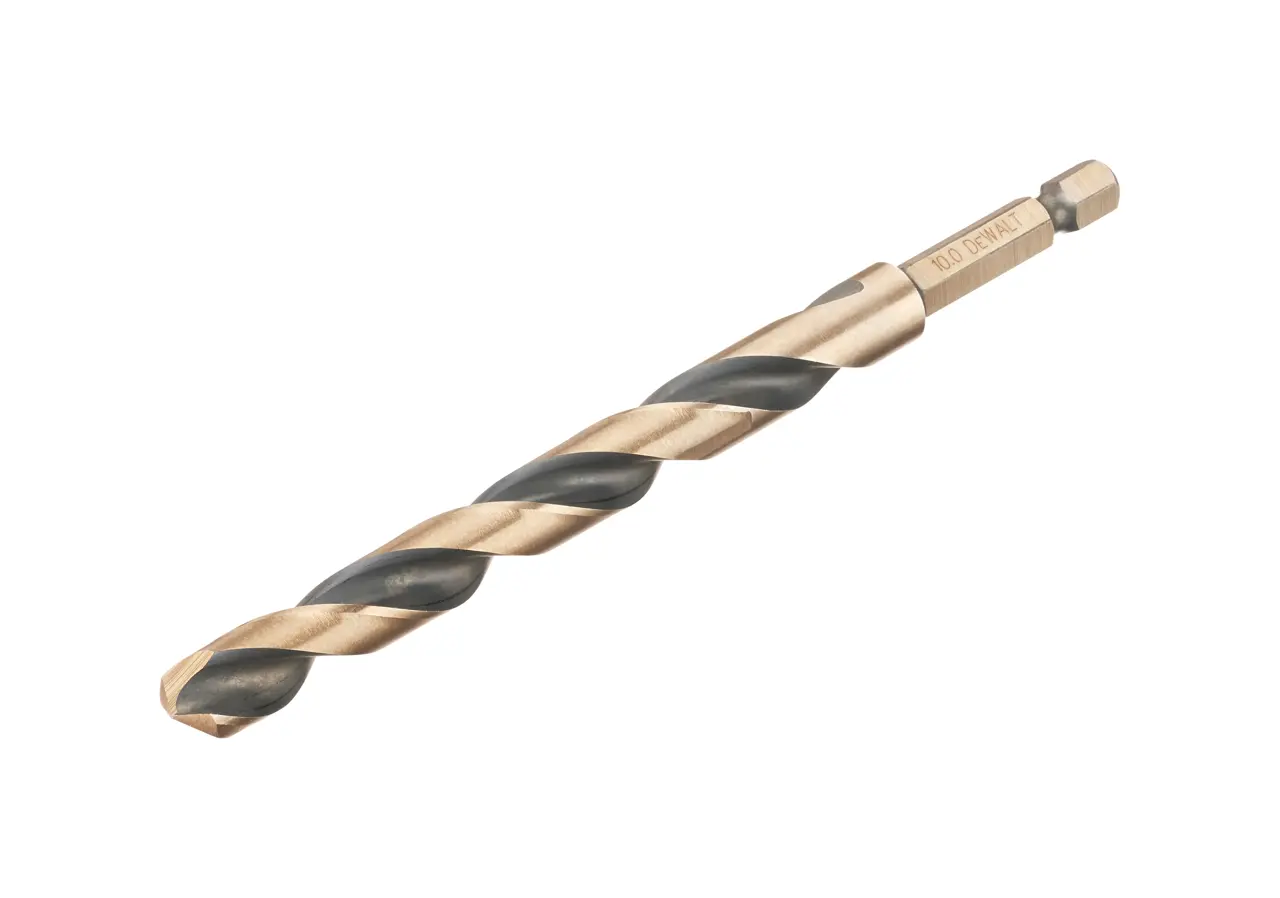 DeWalt Broca Black&Gold hexagonal 10x137,5mm · DT20616-QZ