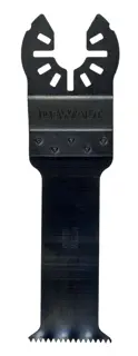 Logotipo de DEWALT en letras negras y audaces centrado sobre un fondo blanco.