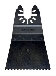Logotipo de DEWALT en letras negras y audaces centrado sobre un fondo blanco.