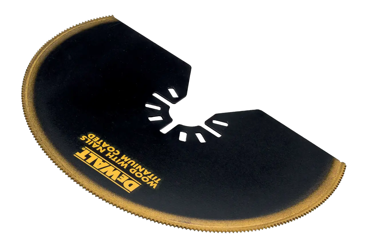 DeWalt Hoja de sierra segmentada de titanio 100mm  para multi-herramienta oscillante · DT20709-QZ