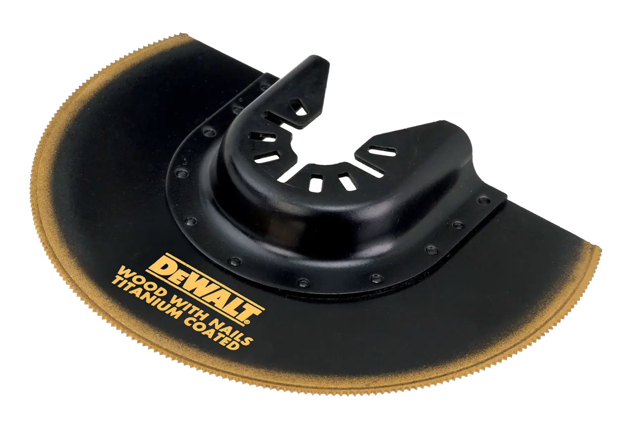 DeWalt Hoja de sierra de titanio para corte al ras 100mm  para multi-herramienta oscillante · DT20711-QZ