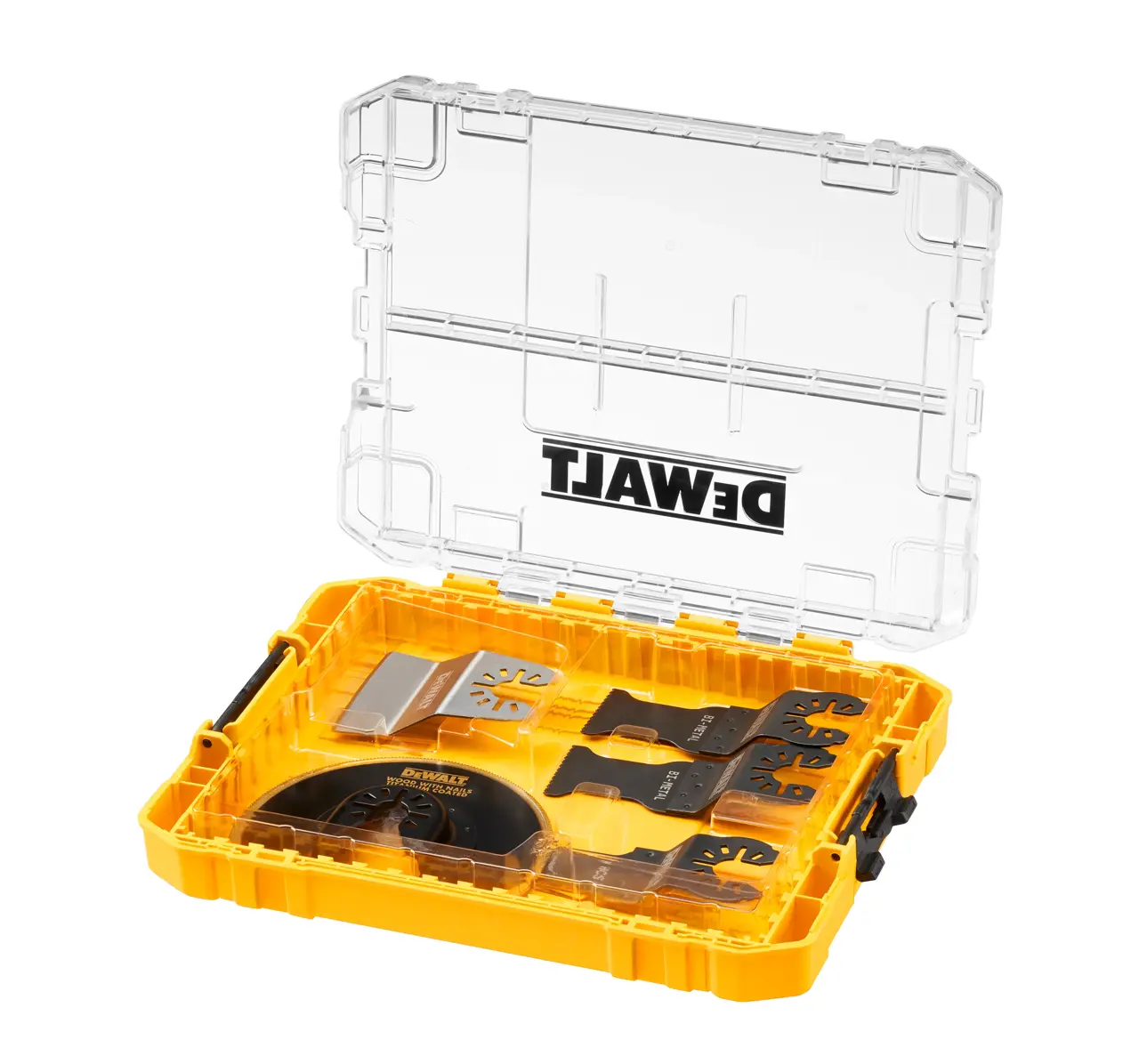DeWalt Juego de 5 hojas de sierra para multi-herramienta DT20701-QZ, DT20704-QZ, DT20714-QZ, DT20711-QZ,  para multi-herramienta oscillante · DT20761-QZ