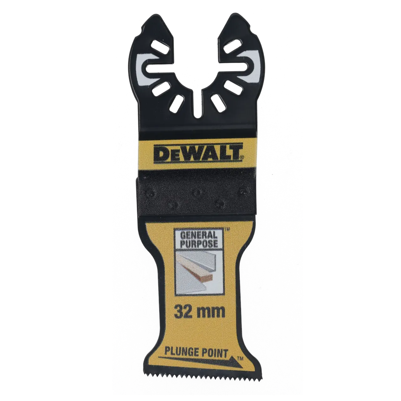 DeWalt Hoja de sierra de punta penetrante multimaterial 32mm para multi-herramienta oscilante · DT20774-QZ