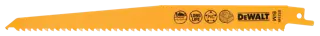 Logotipo de DEWALT en letras negras y audaces centrado sobre un fondo blanco.