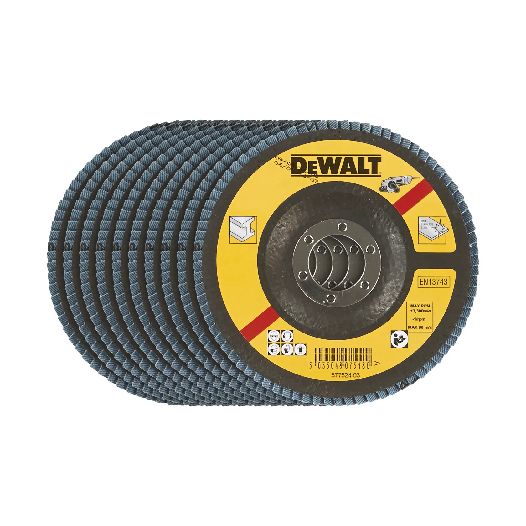 Gráfico que muestra la marca DEWALT XTREME Sub-Compact Series con el eslogan 'Compacto y lleno de rendimiento' sobre un fondo amarillo.