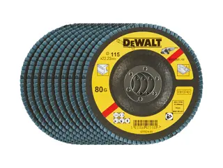 Logotipo de DEWALT en letras negras y audaces centrado sobre un fondo blanco.