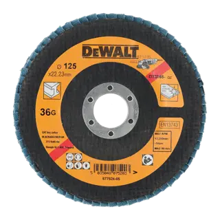 Logotipo de DEWALT en letras negras y audaces centrado sobre un fondo blanco.