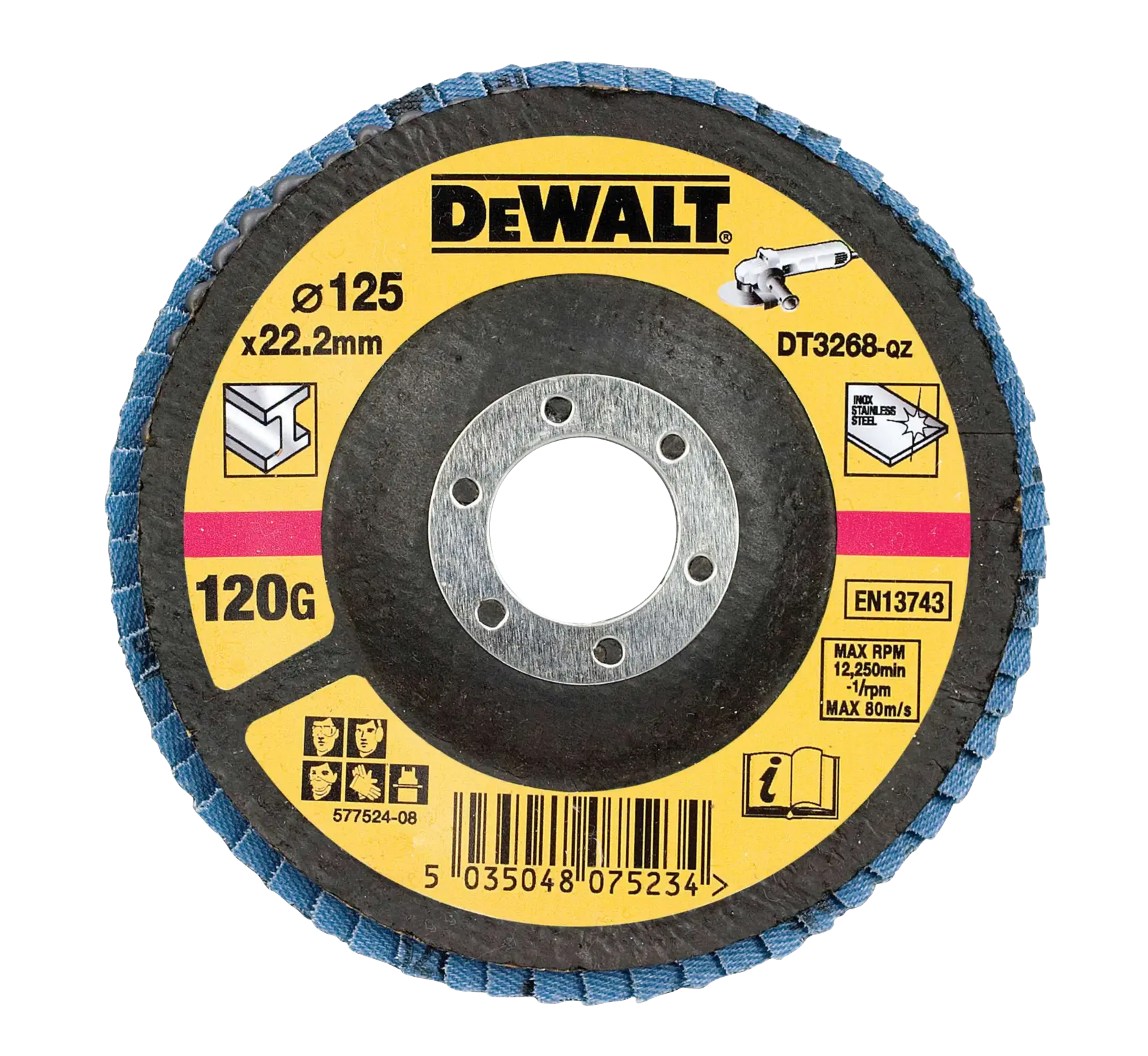 Gráfico que muestra la marca DEWALT XTREME Sub-Compact Series con el eslogan 'Compacto y lleno de rendimiento' sobre un fondo amarillo.